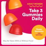 SmartyPants Vegan Women's Multivitamin Gummies, 90 Count
