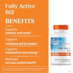 Vegan B12 1500 mcg for Memory and Mood