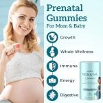 Sugar-Free Prenatal Gummies with Folate and DHA