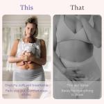10 Pcs High Waisted Postpartum Underwear for Moms