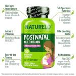 NATURELO Vegan Multivitamin for Nursing Mothers - 180 Count