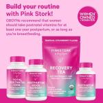 Pink Stork Vegan Postnatal Vitamins for Moms