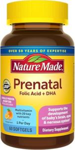 Vegan Prenatal Multivitamin Softgels with DHA