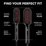 TYMO Ionic Hair Straightener Brush for Thick Hair