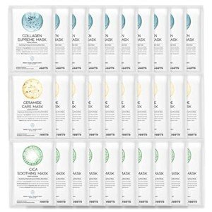 Vegan Hydrating Korean Face Mask Sheet Set