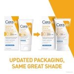 CeraVe Tinted Mineral Sunscreen SPF 30, 1.7 oz