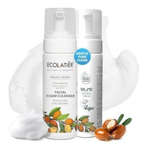 Revitalizing Vegan Facial Foam Cleanser with Argan Oil