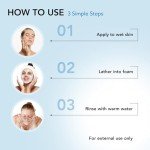 Revitalizing Vegan Facial Foam Cleanser with Argan Oil