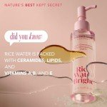Rice Water Bright Vegan Facial Cleansing Oil, 150ml