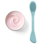 Dual-Function Silicone Facial Cleansing and Mask Brush
