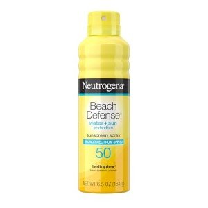 Vegan Beach Defense Sunscreen Spray SPF 50