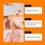 AVARELLE Vegan XL Acne Cover Patches - 8 Count