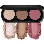 FOCALLURE 3-in-1 Vegan Blush & Highlighter Palette