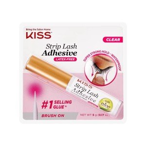 KISS Vegan Waterproof Eyelash Glue with Aloe