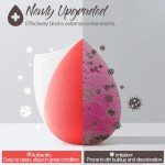 BEAKEY Vegan Makeup Sponge Set - 5 Pcs