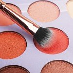 16-Piece Vegan Makeup Brush Set with Eyebrow Razor