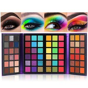 Vegan 72-Color Eyeshadow Palette: Matte & Shimmer