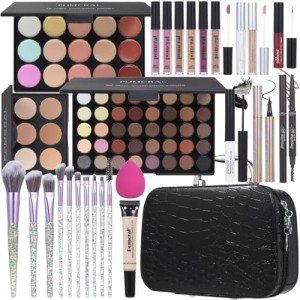Vegan Full Makeup Set with 40 Colors and Tools