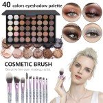 Vegan Full Makeup Set with 40 Colors and Tools
