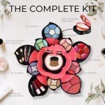 Flower Makeup Kit for Teens - 3-Tier Palette