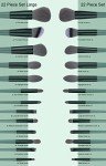 Koccido 22-Piece Vegan Makeup Brush Set