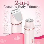 Painless Bikini Trimmer for Smooth Skin - Pink