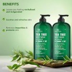 Tea Tree Body Wash - 16 oz, Set of 2