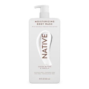 Native Vegan Body Wash with Cocoa Butter & Vanilla