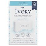 Ivory Gentle Vegan Bath Bar Soap Family Pack