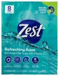 Zest Vegan Aqua Soap Bars - 8 Pack