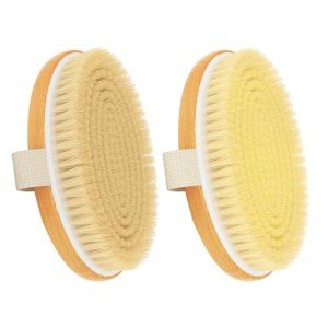 Natural Dry Body Brushes for Exfoliating Skin