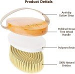 Natural Dry Body Brushes for Exfoliating Skin