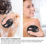 INNERNEED Silicone Handheld Body Scrubber Brush