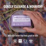 Dr. Bronner's Lavender Vegan Castile Soap Bar, 2 Pack