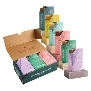 Crate 61 Vegan Essential Oil Bar Soap Pack 6