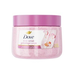 Dove Himalayan Rose Body Scrub for Radiant Skin