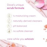 Dove Himalayan Rose Body Scrub for Radiant Skin