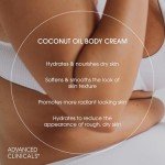 Coconut Oil Body Cream for Hydration & Anti-Aging