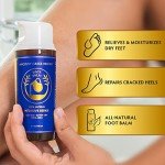 Organic Foot Balm for Dry, Cracked Feet