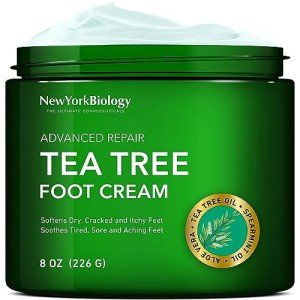 Tea Tree Oil Foot Cream for Dry Cracked Feet