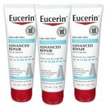 Eucerin Unscented Vegan Foot Repair Cream, 3 Oz