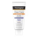 Vegan Clear Face Sunscreen Lotion for Oily Skin