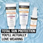 Vegan Clear Face Sunscreen Lotion for Oily Skin