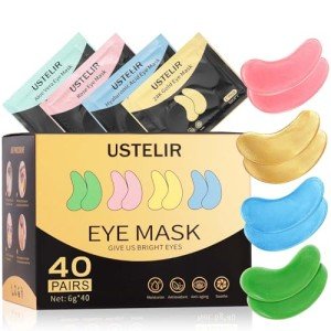 Vegan Under Eye Patches for Dark Circles & Puffiness
