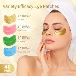 Vegan Under Eye Patches for Dark Circles & Puffiness