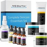 Vegan Skincare Set: Serum, Cleanser & Creams