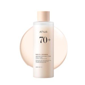 ANUA Rice 70 Glow Milky Toner - Vegan Skin Care