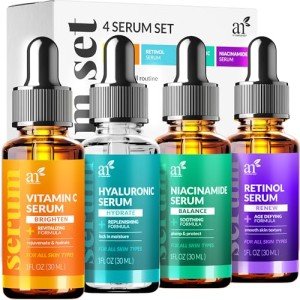 Vegan Vitamin C Serum 4-Piece Skin Set
