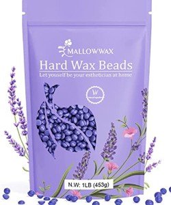 Natural Lavender Hard Wax Beads for Hair Removal