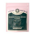 Vegan Feminine Balance Gummies - Hawaiian Pineapple 60ct
